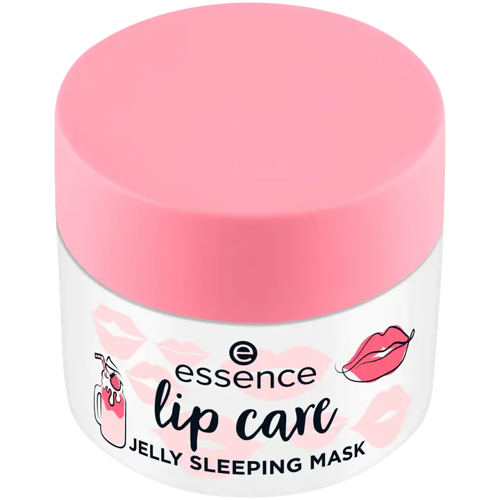 essence lip care JELLY SLEEPING MASK 02 Stawberry Milkshake 8 g