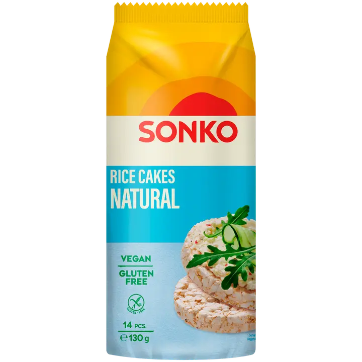 Sonko riisigaletid naturaalne 130gr