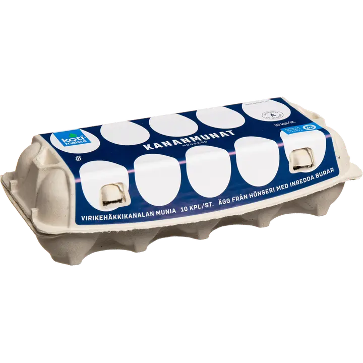 Kotimaista 580g kananmuna M10