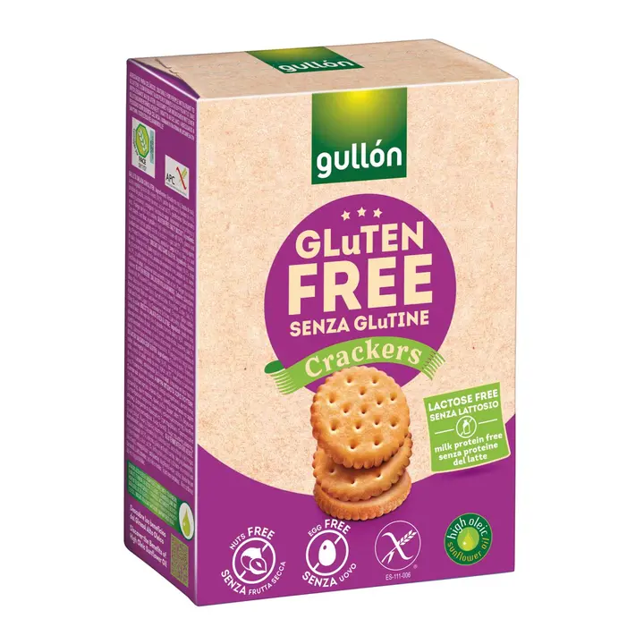 Gullón Suolakeksi Crackers 200g Gluten free