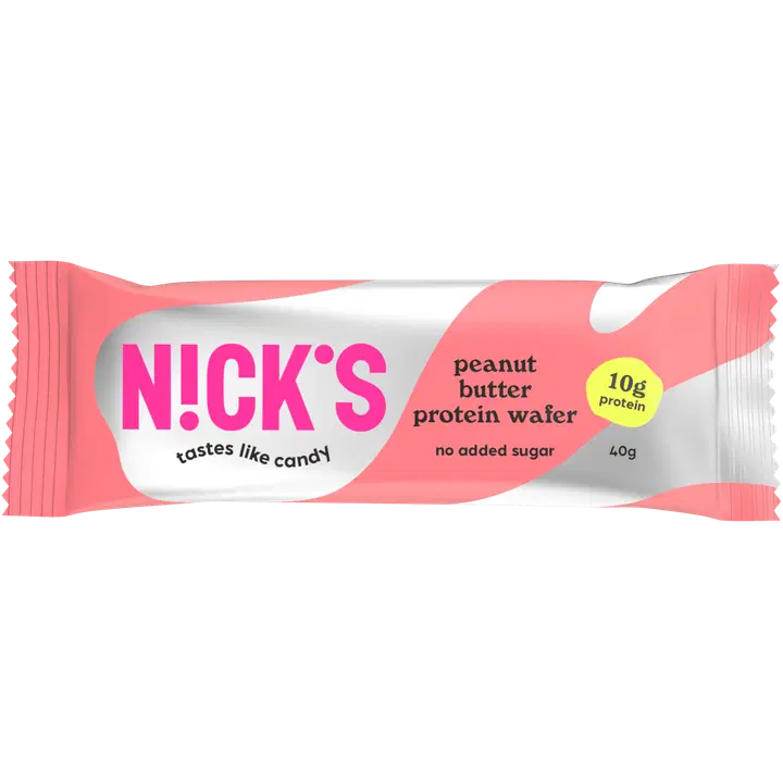 Nick's proteiinivahvlibatoon Maapähklivõi, gluteenivaba 40g