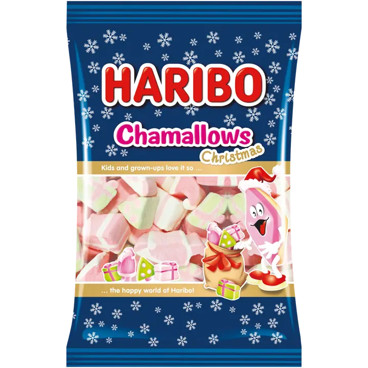 Haribo Jõulu chamallows kommikott 160g