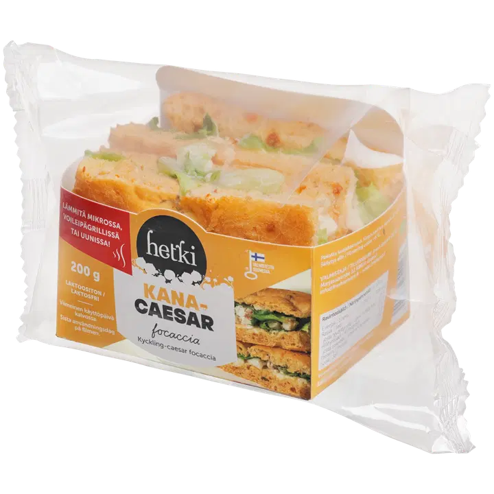 Fresh Hetki Kana-caesar focaccia 200g