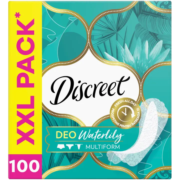 Pesukaitse Discreet Waterlily 100tk