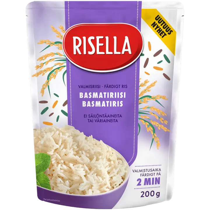 Risella valmisriisi basmati 200g