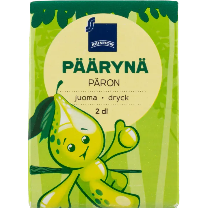 Rainbow päärynäjuoma 2dl