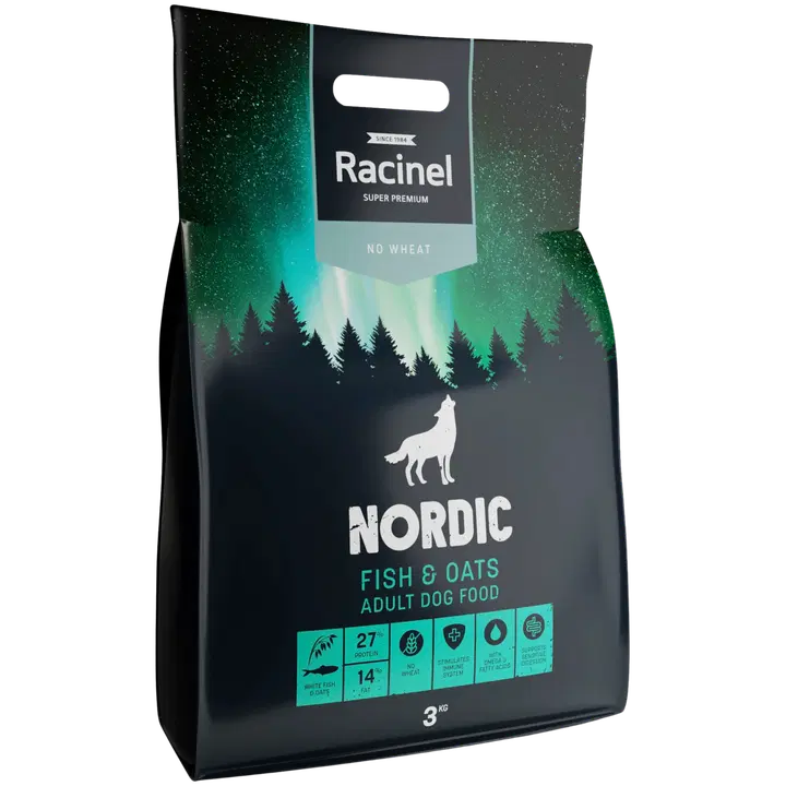 Racinel Nordic kala & kaura 3 kg