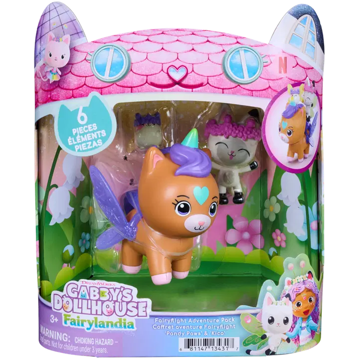 Gabby nukumaja fairyflight-nukukomplekt