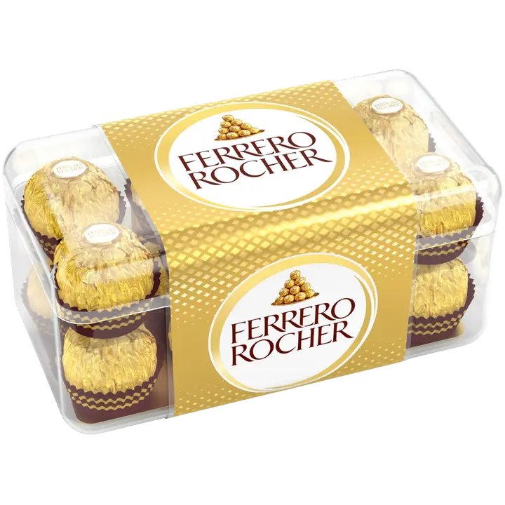 Ferrero Rocher -suklaa-hasselpähkinäkonvehti  16kpl/200g