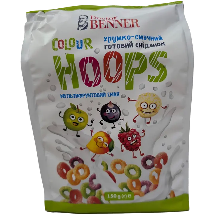 Dr. Benner hommikusöögihelbed Color Hoops 150gr