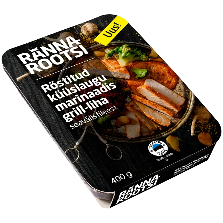 Rannarootsi Röst. Küüslaugu Grill-Liha Välisf. 400G