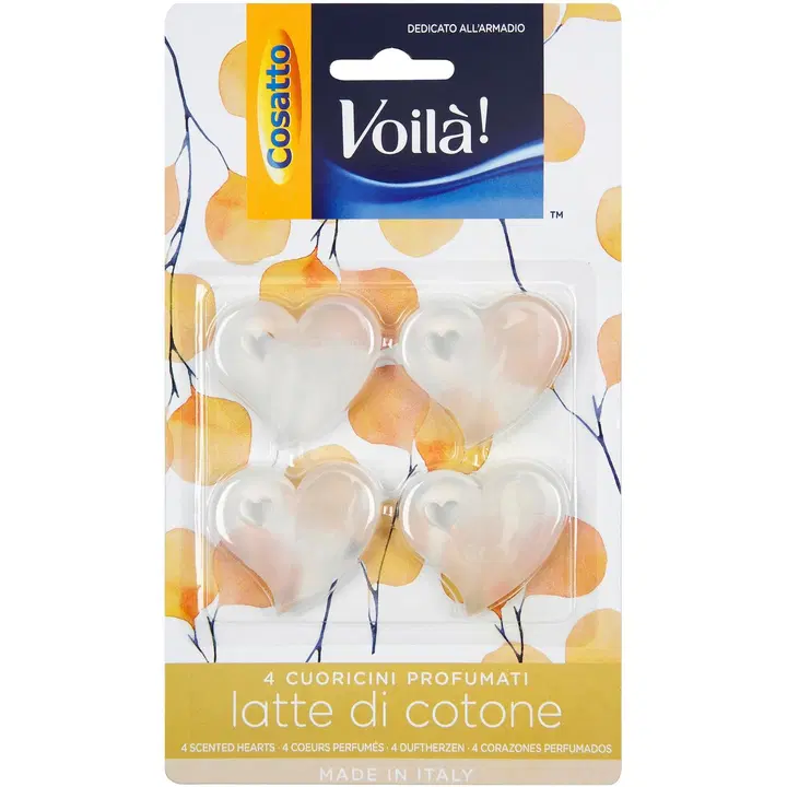 Cosatto tuoksusydän puuvilla valkoinen