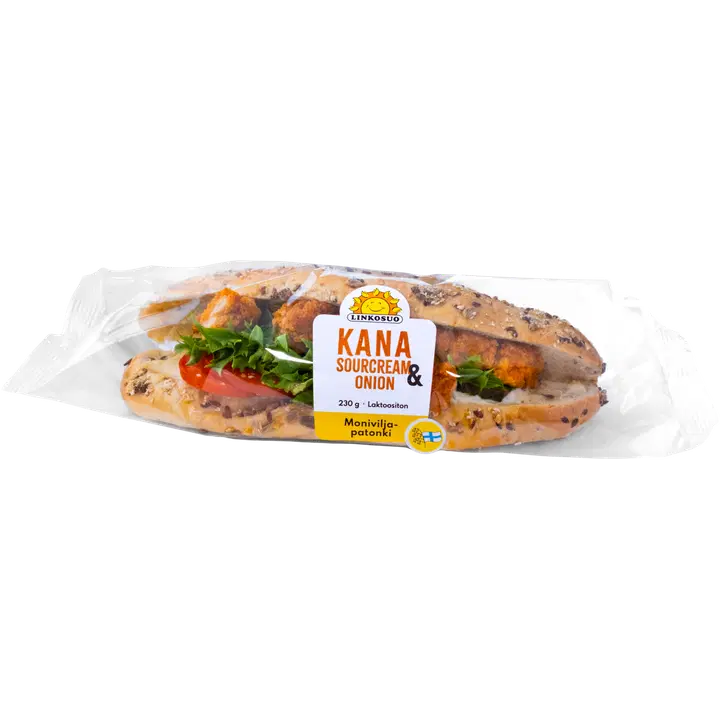 Linkosuo Kana ja sour cream & onion patonki 230 g