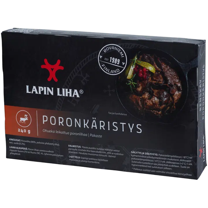 Lapin Liha Poronkäristys 240 g, pakaste