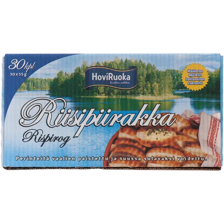 HoviRuoka 30x55g Riisipiirakka