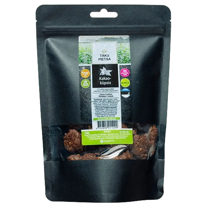 Täkumetsa kakaoküpsis 150 g, gluteenivaba