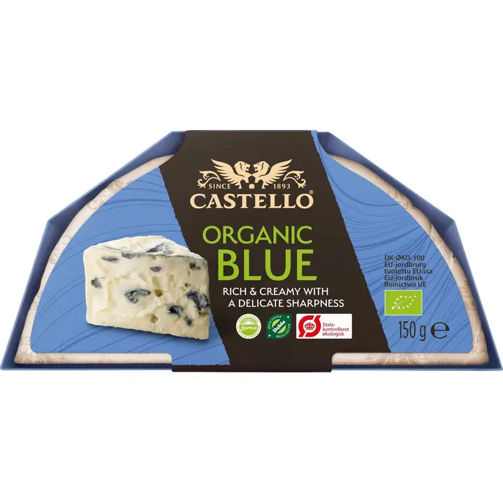 Castello 150g Luomu Blue sinihomejuusto