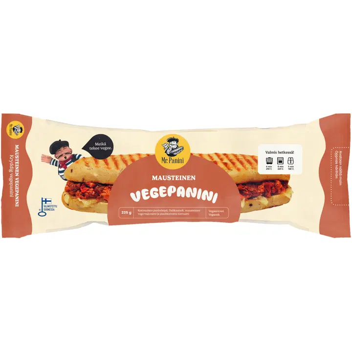 Mr. Panini Mausteinen Vege panini 235g