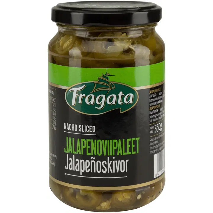 Fragata jalapenoviipaleet 350//200g
