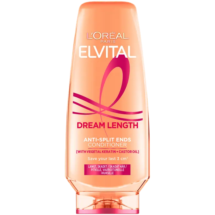 L'Oréal Paris Elvital Dream Length HairDetangler hoitoaine pitkille, vaurioituneille hiuksille 200ml