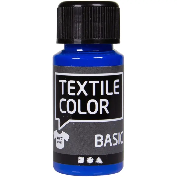 Nellen kangasväri 50ml laivastonsininen