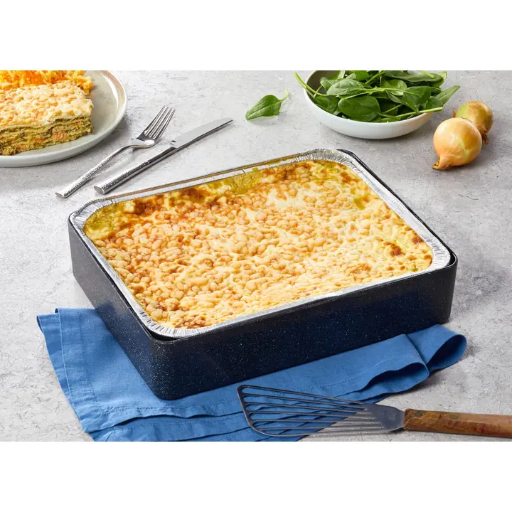 Delitalo kirjolohi-pinaattilasagne