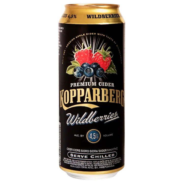 Kopparberg Wildberry siider 4,5%vol 500ml