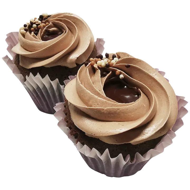 Elonen Cupcakes Suklaa-toffee 2kpl 140gr