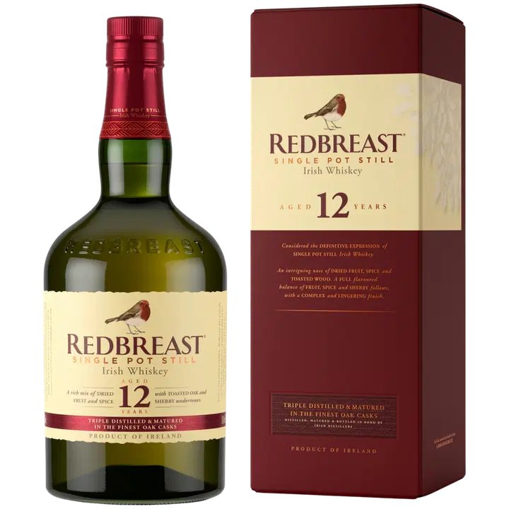 Redbreast 12YO Single Pot Still Irish Whiskey 40%vol 700 ml