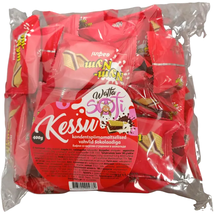 Waffa Sofi vahvel kondentspiimavahvel sokolaadiga 400g