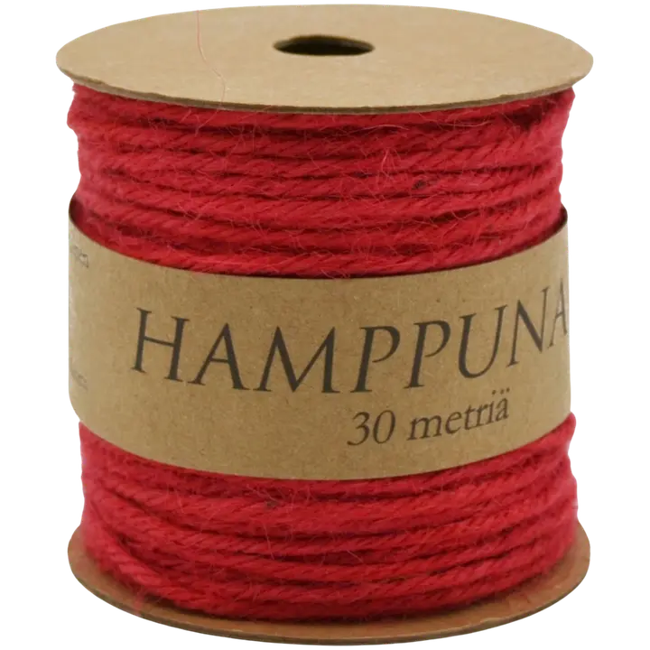 J.K. Primeco Hamppunaru punainen 30m