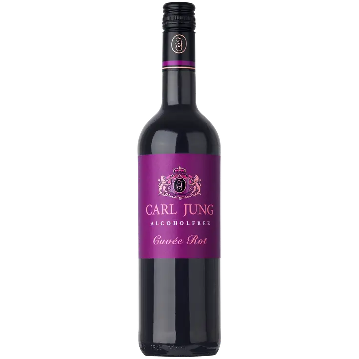 Carl Jung Red Cuvee, 0 til-%, 0,375L, lasipullo