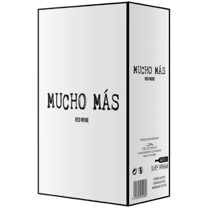 Mucho Mas Red BIB vein 13,5%vol 3 l