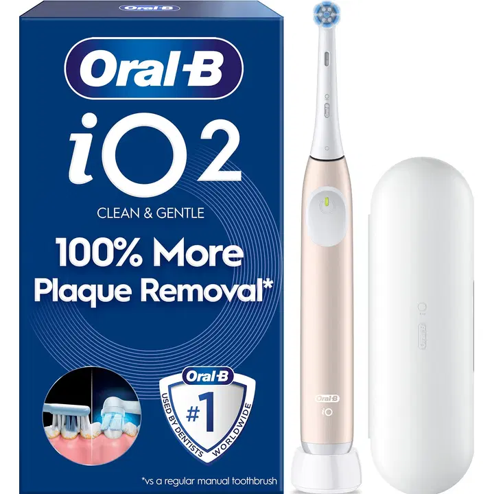 Oral-B iO2 Calm Pink sähköhammasharja + Matkakotelo