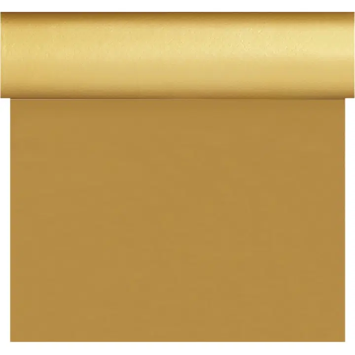 Dunisilk®-poikkiliina 0,4 x 4,8 m Gold, 8 kpl/ltk (8 x 1 kpl)