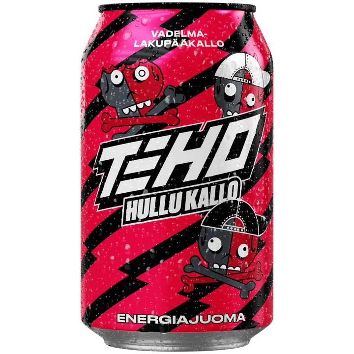 TEHO Hullu Kallo energiajuoma 0,33 l tlk