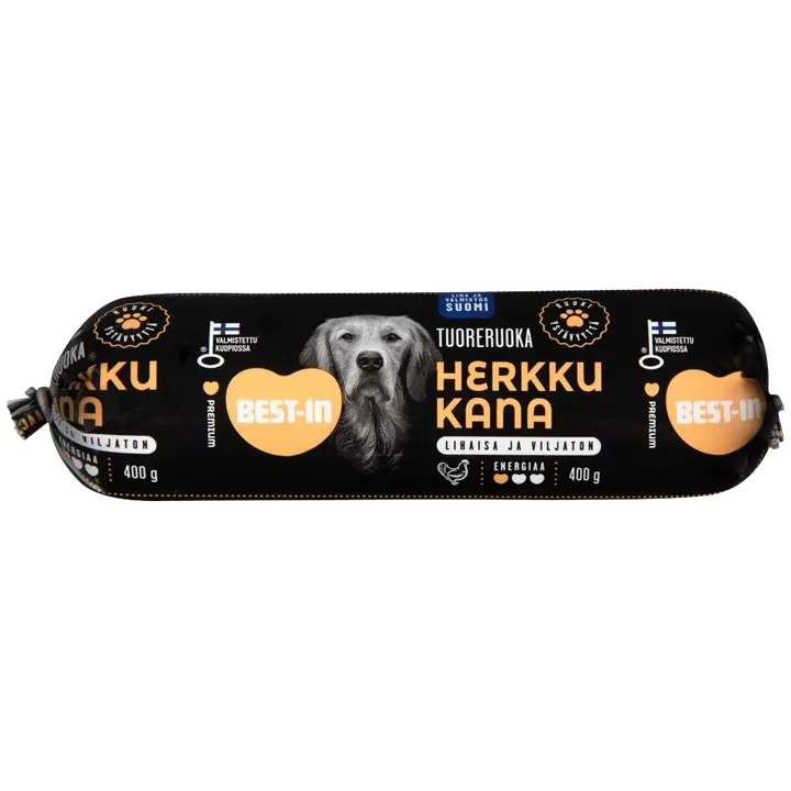 Best-In Herkku Kana Koiran Tuoreruoka 400g