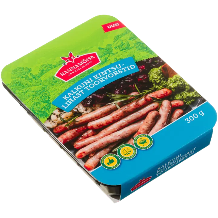 Rannamõisa Kalkuni kintsulihast toorvorstid 300g