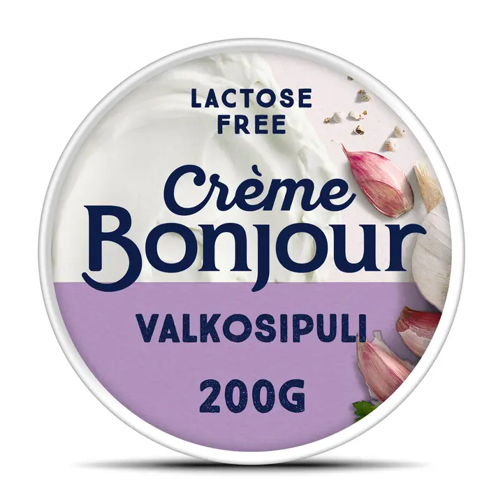 Creme Bonjour Valkosipuli laktoositon levite 200g