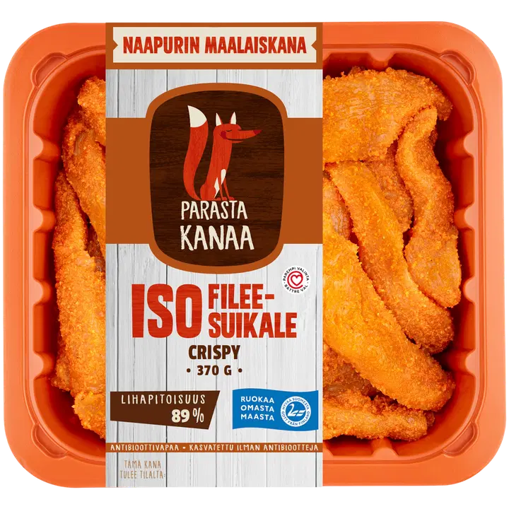 Naapurin Maalaiskanan iso fileesuikale crispy 370 g