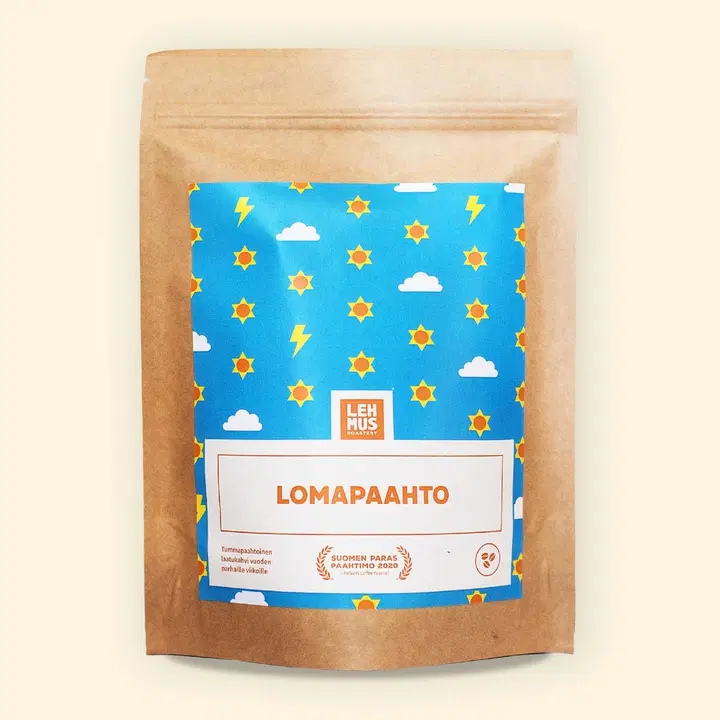 Lehmus Roastery Lomapaahto 220g jauhettu