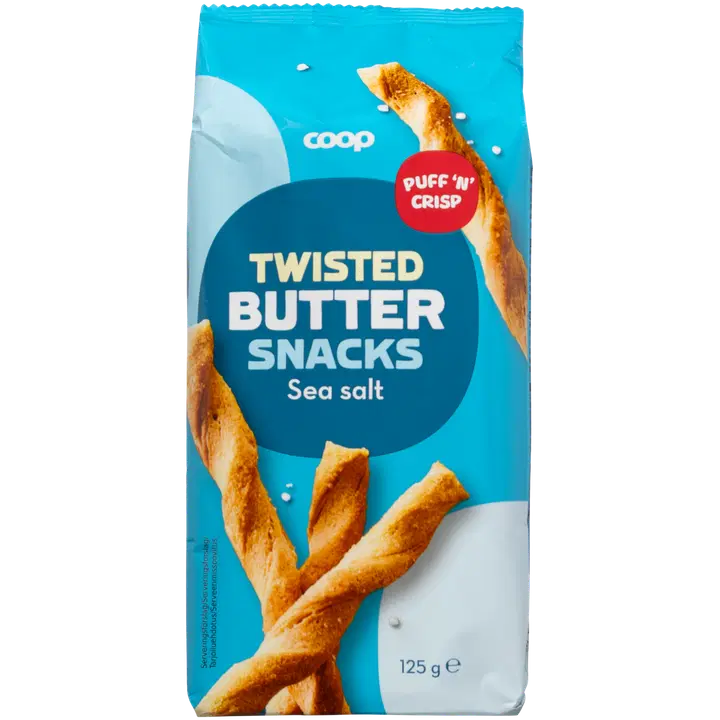 Coop küpsisepulgad või ja meresoolaga 125g