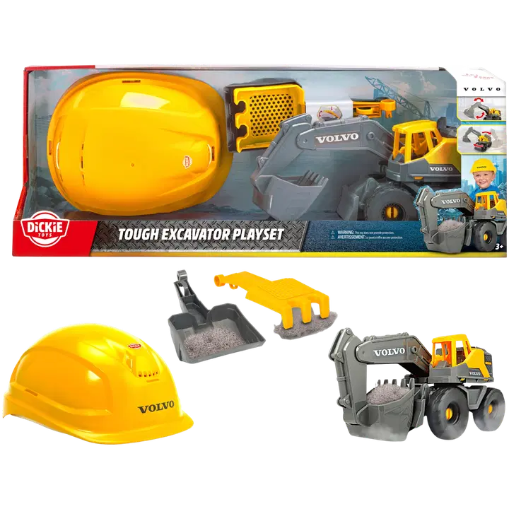 Volvo kaevurite mängukomplekt