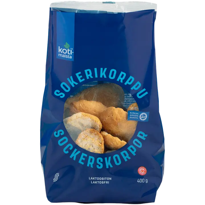 Kotimaista sokerikorppu 400g