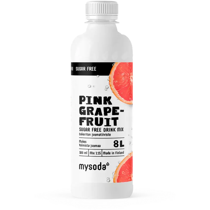 Mysoda Verigreippi Sokeriton Virvoitusjuomatiiviste 500ml