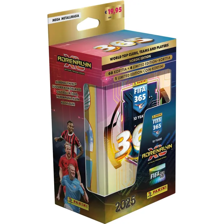 Panini FIFA 365 Adrenalyn XL regular tin