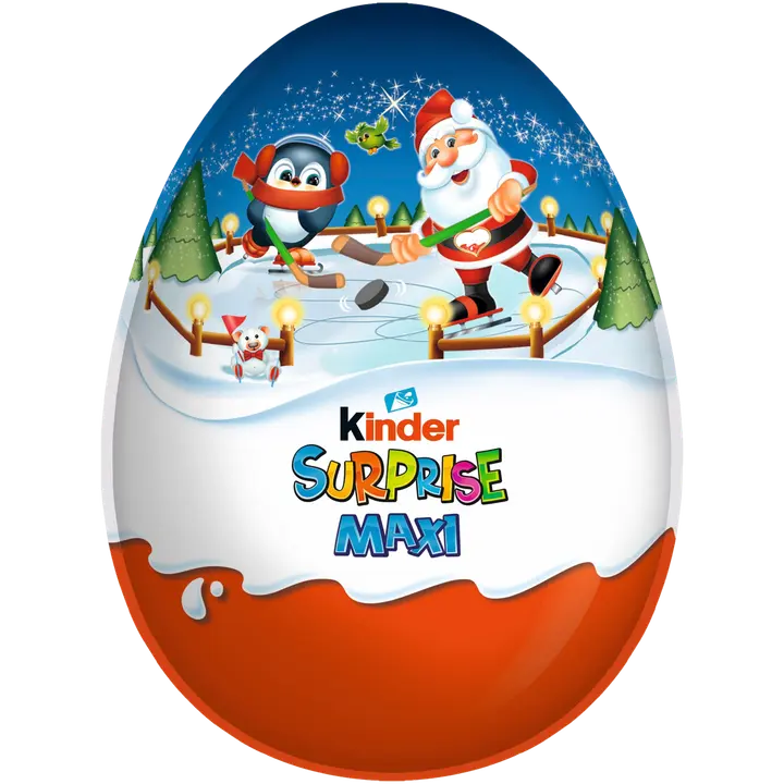 Kinder Surprise maitosuklaahahmo maitoisalla sisäpinnalla. sisältää lelun 220g Joulu