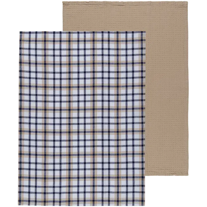House keittiöpyyhe Marine check 50 x 70 cm 2 kpl