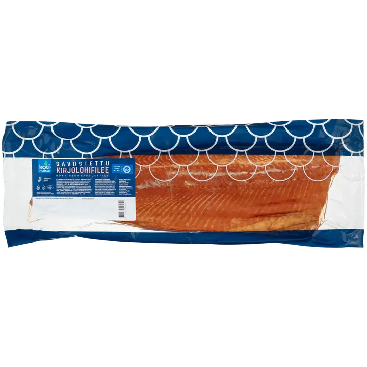 Kotimaista savustettu kirjolohifilee n. 700 g