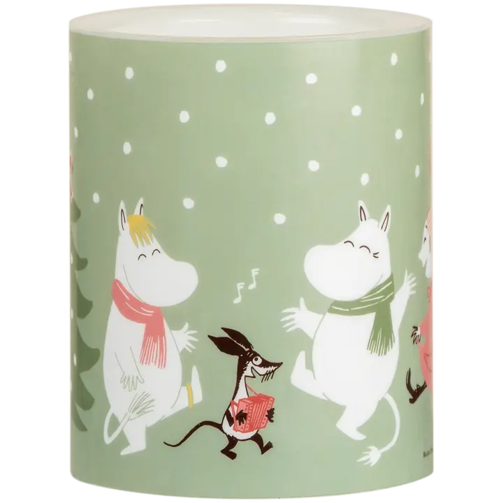 Muurla LED-kynttilä Muumi Juhlahumua 12,5 cm